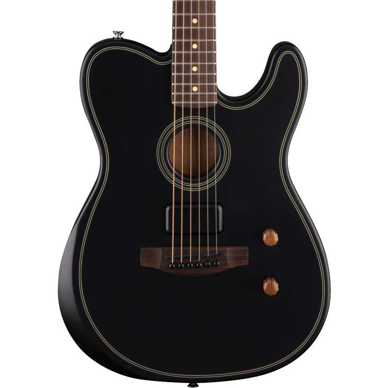 Fender Acoustasonic Standard Black Telecaster product image