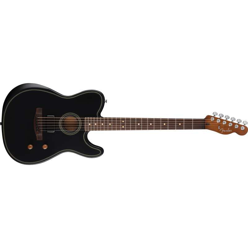 Fender Acoustasonic Standard Black Telecaster detail image 3