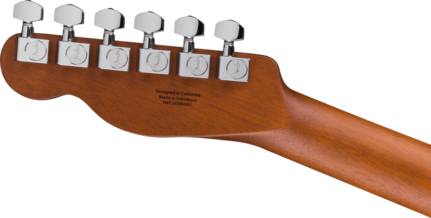 Fender Acoustasonic Standard Black Telecaster detail image 5