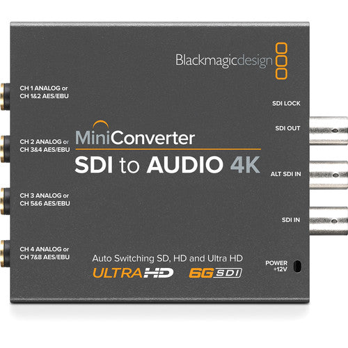 Blackmagic Design Mini Converter SDI to Audio 4K product image