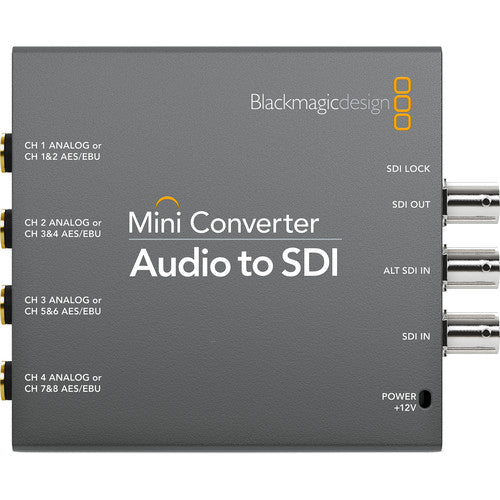 Blackmagic Design Mini Converter Audio To SDI product image