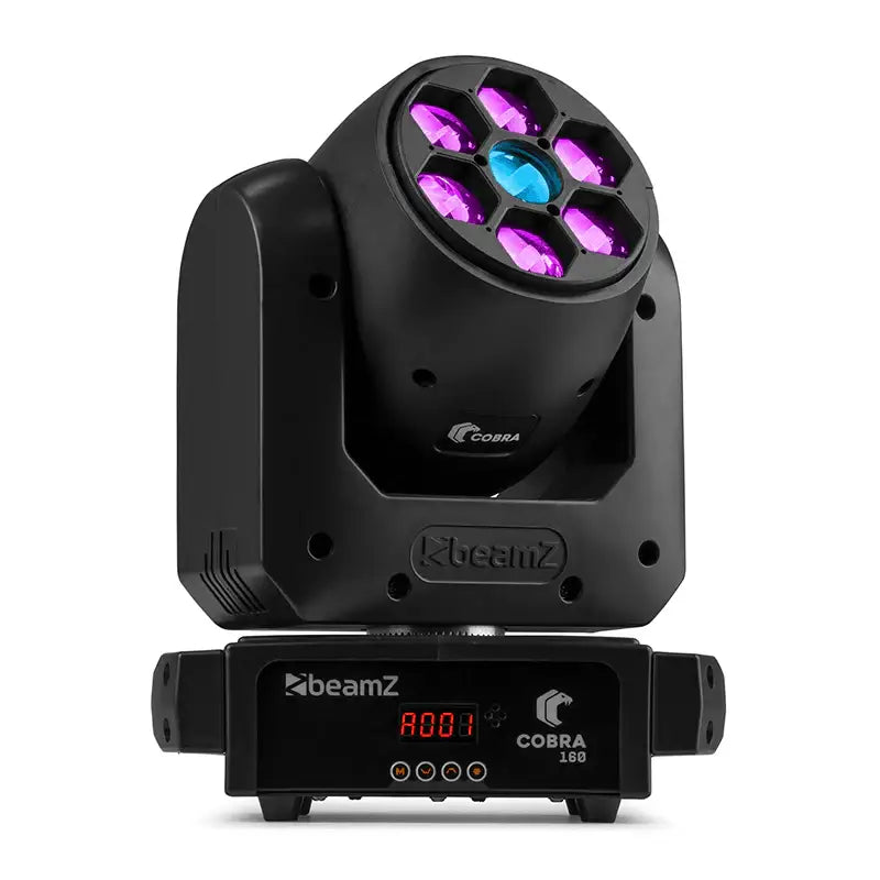 BEAMZ COBRA160 LED MOVING HEAD SPOT - BEAMZ - VisionSounds South Africa