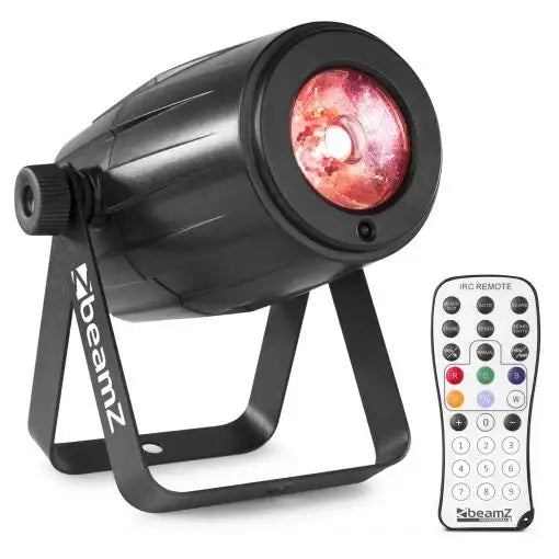 Beamz PS12W LED Pinspot RGBW IR - Beamz - VisionSounds South Africa