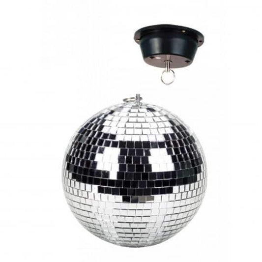 Beamz MIRRORBALL 30CM including motor - Beamz - VisionSounds South Africa