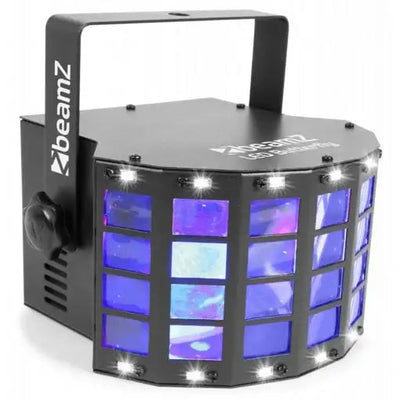 BEAMZ LED BUTTERFLY WITH STROBE 3x 3W RGBW - BEAMZ - VisionSounds South Africa