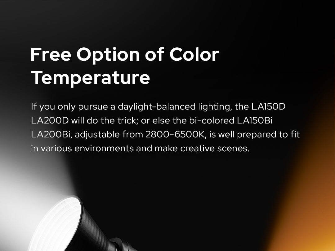 Godox LA200Bi Litemons LED light in studio use