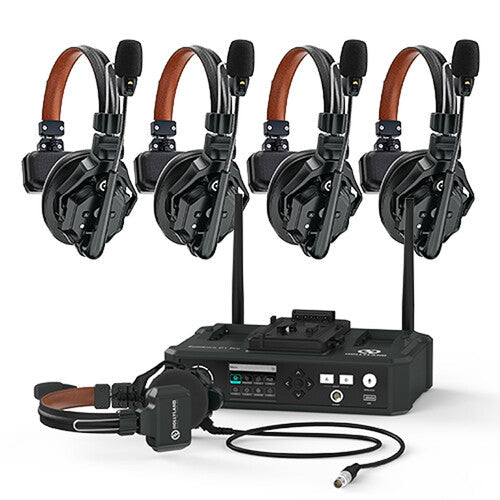 Hollyland Solidcom C1 Pro-Hub4S ENC 5-Person Full-Duplex Wireless Intercom System with Hub (1.9 GHz) product image