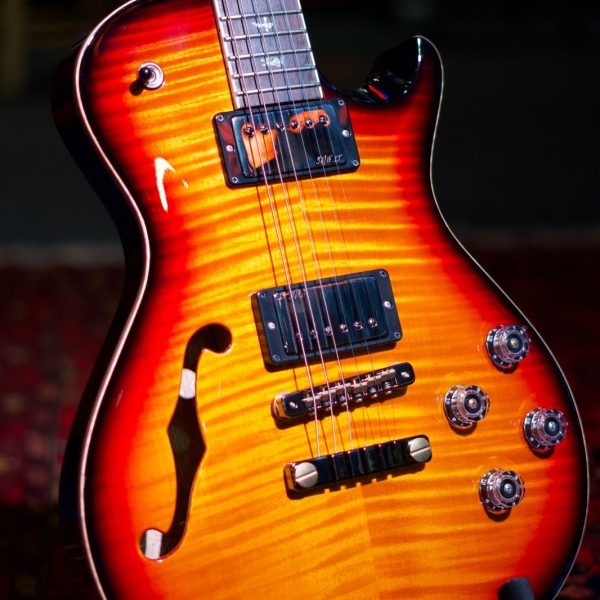 PRS McCarty 594 SC Semi-Hollow Guitar - Vintage Sunburst detail image 10