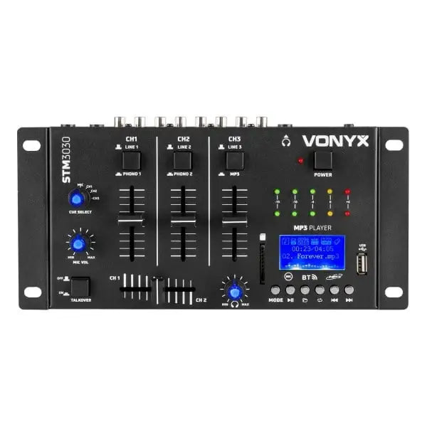 Vonyx – STM3030 MIXER WITH BT/MP3/USB/REC - Vonyx - VisionSounds South Africa