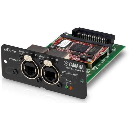 Yamaha NY64-D I/O Expansion Card for TF Series - Yamaha - VisionSounds South Africa