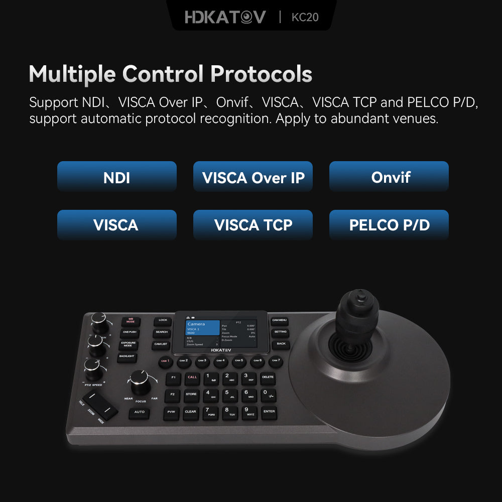 Kato Vision KT-KC20N PTZ Camera Controller detail image 6