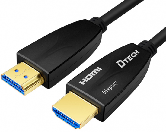 Dtech Fibre Cable HDMI V2.0 4K detail image 2