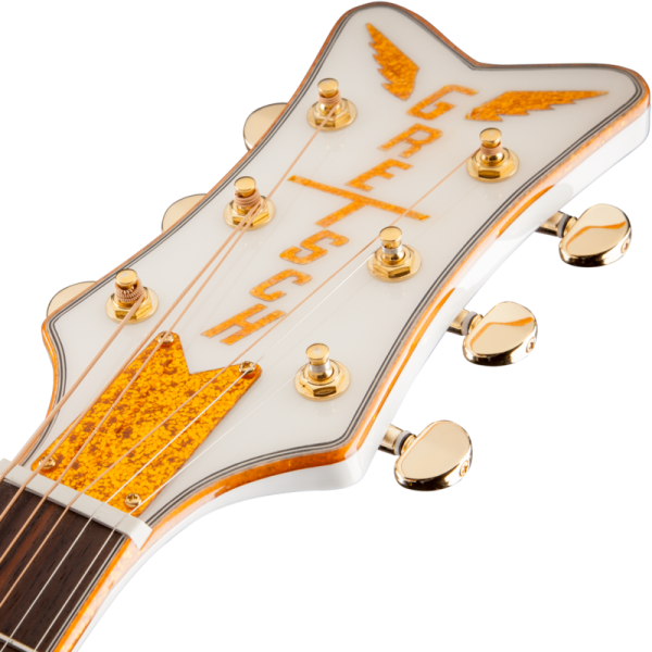 Gretsch G5022CWFE Jumbo Falcon CE Cutaway Acoustic Electric - White detail image 7