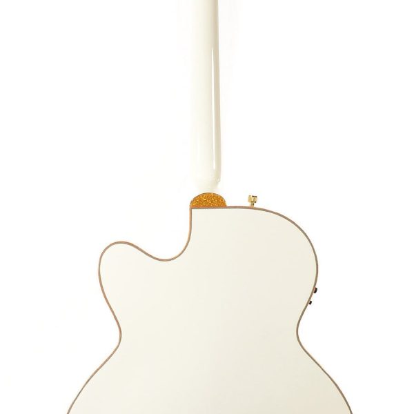 Gretsch G5022CWFE Jumbo Falcon CE Cutaway Acoustic Electric - White detail image 6