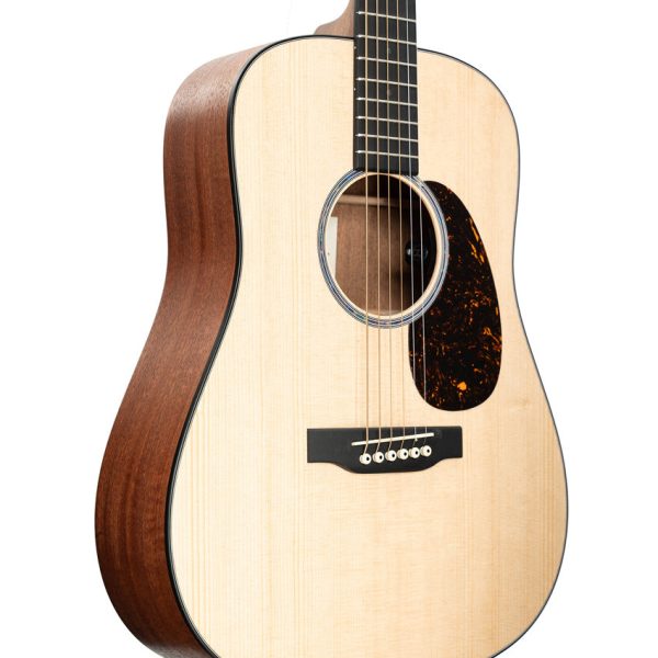 Martin DJr-10e Junior Series Acoustic Guitar - Satin Natural detail image 8