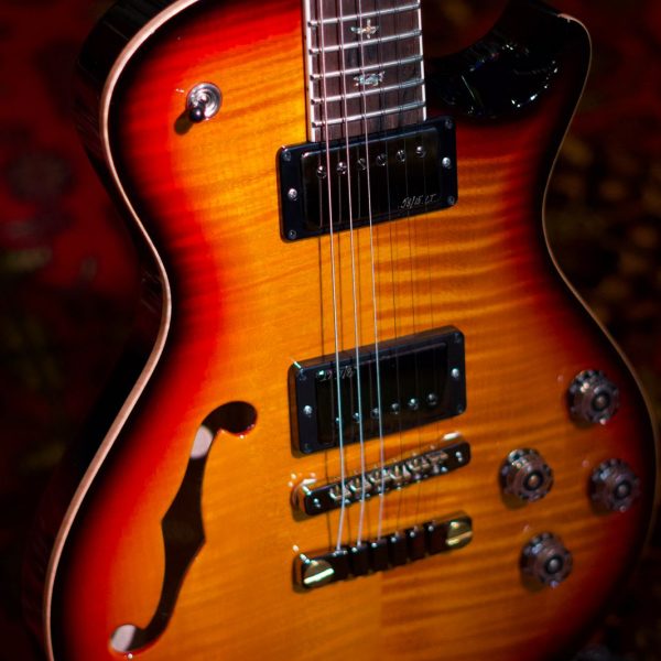 PRS McCarty 594 SC Semi-Hollow Guitar - Vintage Sunburst detail image 11