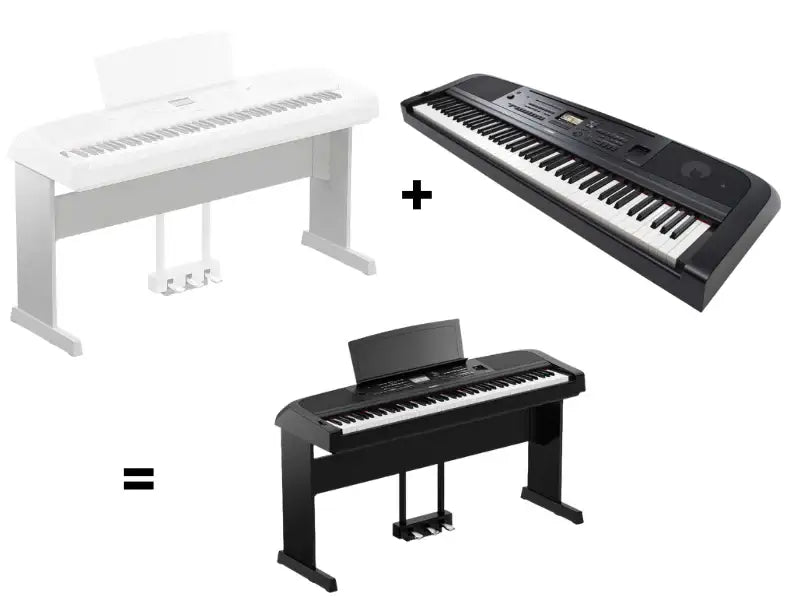 Yamaha DGX670 Portable Grand Piano + L-300B Stand - Yamaha - VisionSounds South Africa