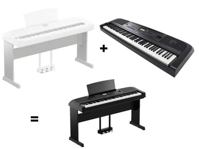 Yamaha DGX670 Portable Grand Piano + L-300B Stand - Yamaha - VisionSounds South Africa