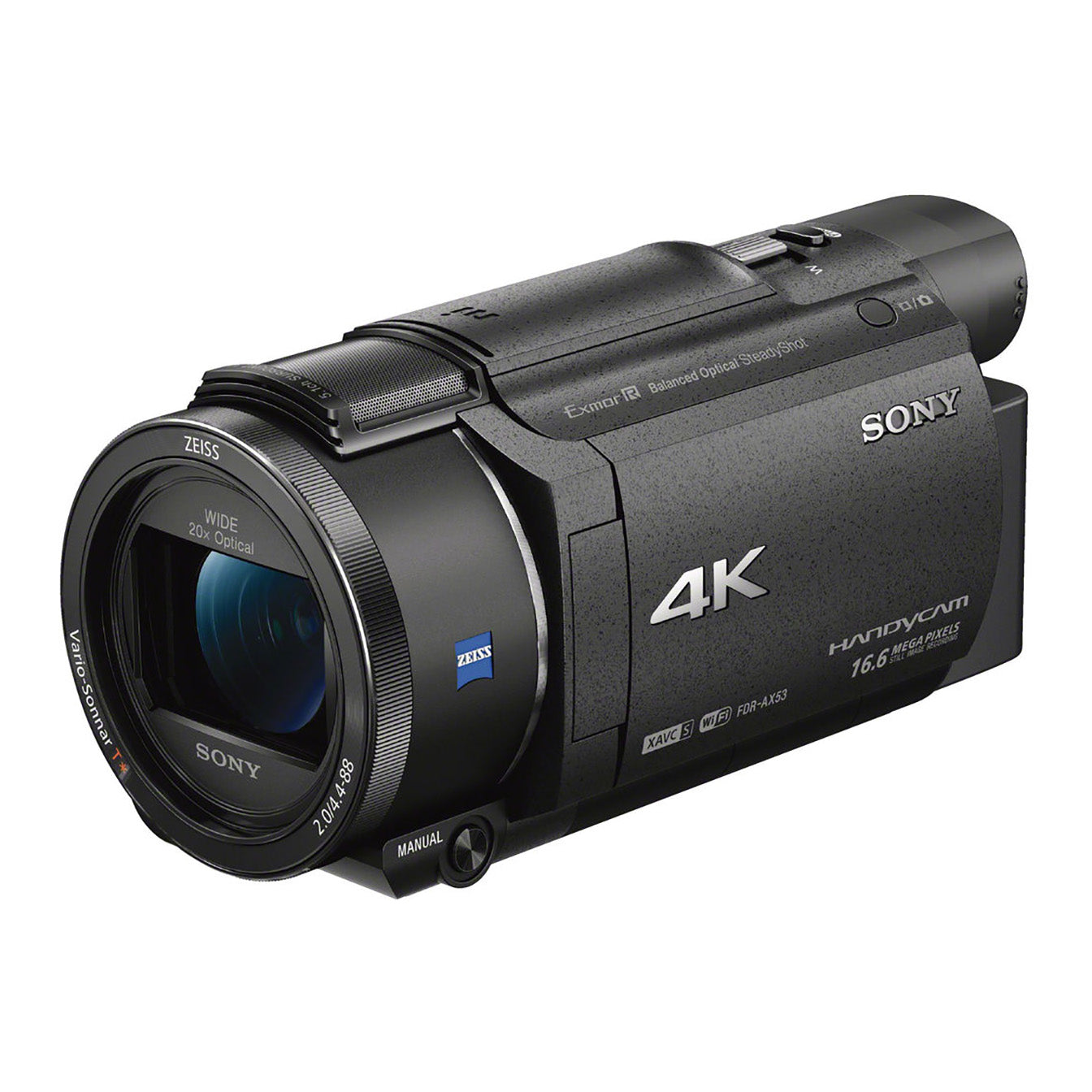 Sony FDR-AX53 4K Ultra HD Handycam Camcorder with NightShot with Sony NightShot infrared
