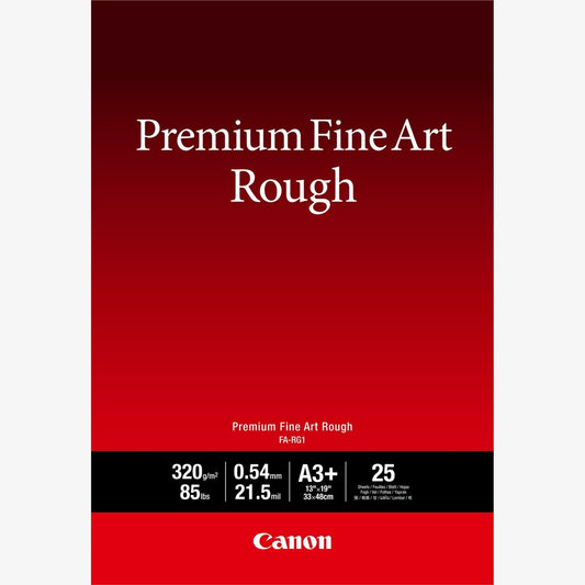 Canon FA-RG1 Premium Fine Art Rough Paper, A3 Plus, 25 sheets product image 1