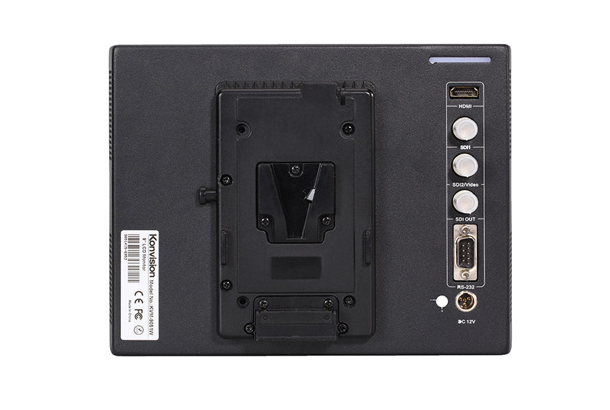 Konvision KVM-0960W 9" FHD Broadcast LCD Monitor detail image 2
