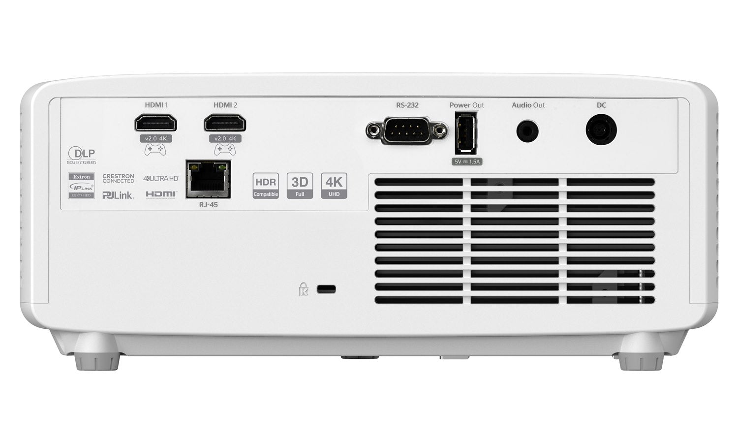 Optoma UHZ35 - 4K UHD Laser  Pojector - View 4