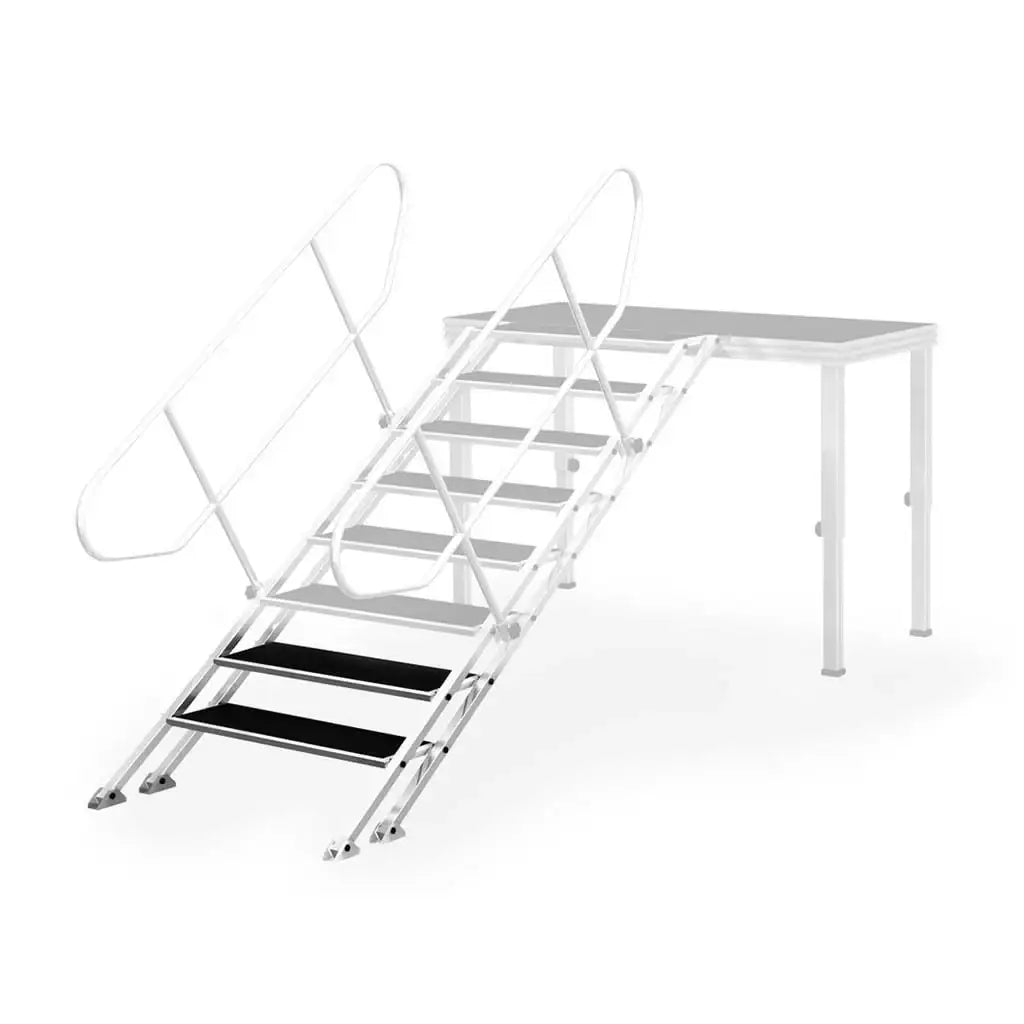ALUSTAGE SPS-03/2CZ ADJUSTABLE STAIRS 400MM - 600MM - ALUSTAGE - VisionSounds South Africa