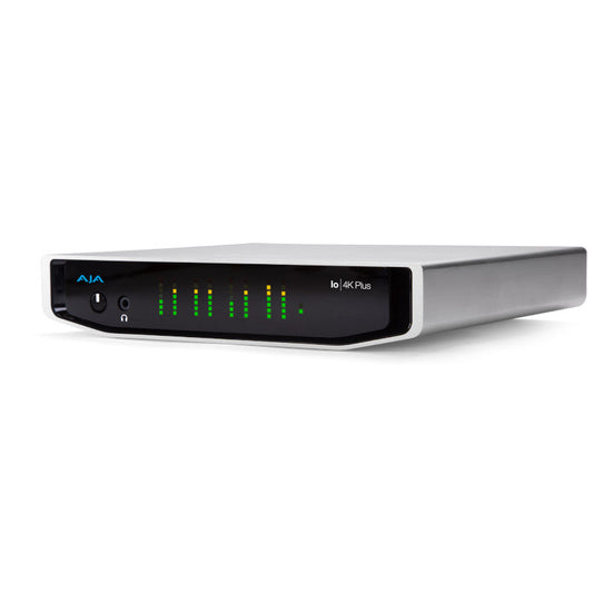 AJA Io 4K Plus product image