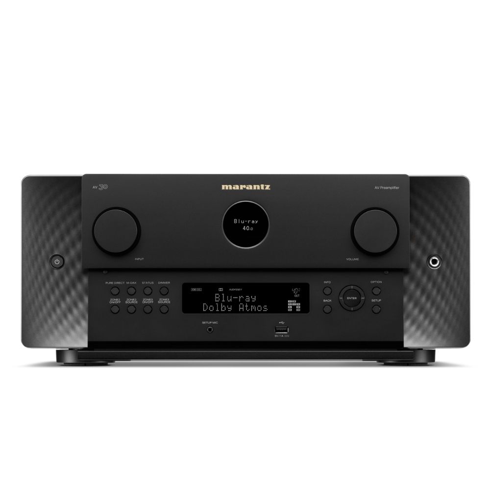 Marantz AV 30 11.4-Channel Balanced AV Preamplifier Powered by HEOS - Marantz