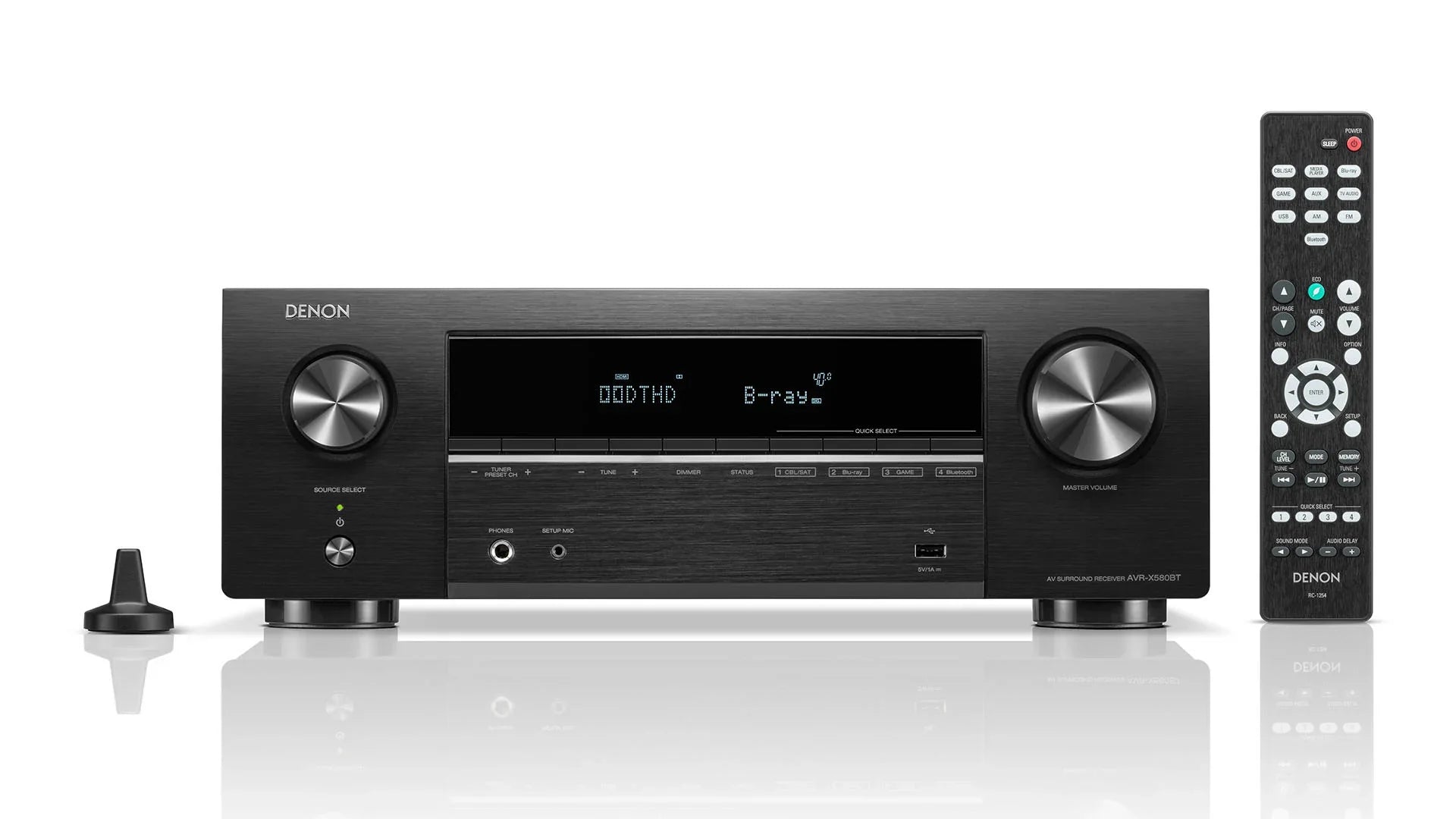 Denon AVR-X580BT 5.2 Channel AV Receiver - Denon