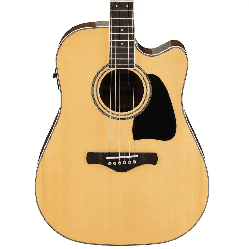 Ibanez AW70EC Artwood Series Electric-Acoustic Guitar – Natural product image