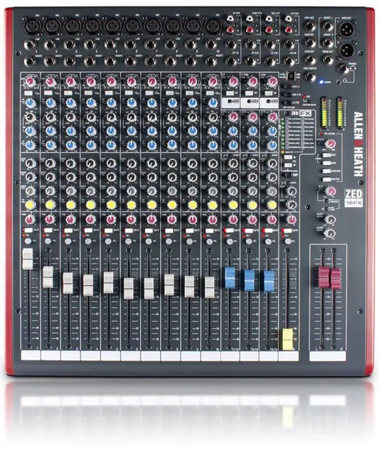 Allen & Heath ZED-16FX 16-Channel Mixer - Allen & Heath - VisionSounds South Africa