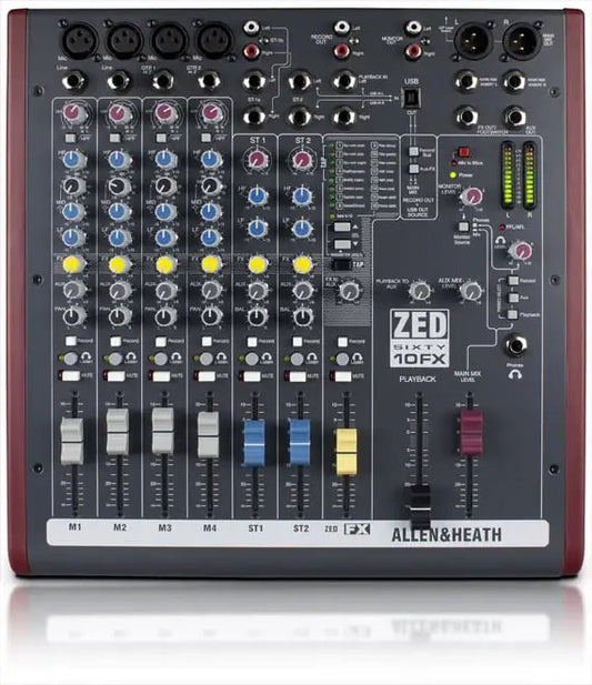 Allen & Heath ZED60-10FX - Allen & Heath - VisionSounds South Africa
