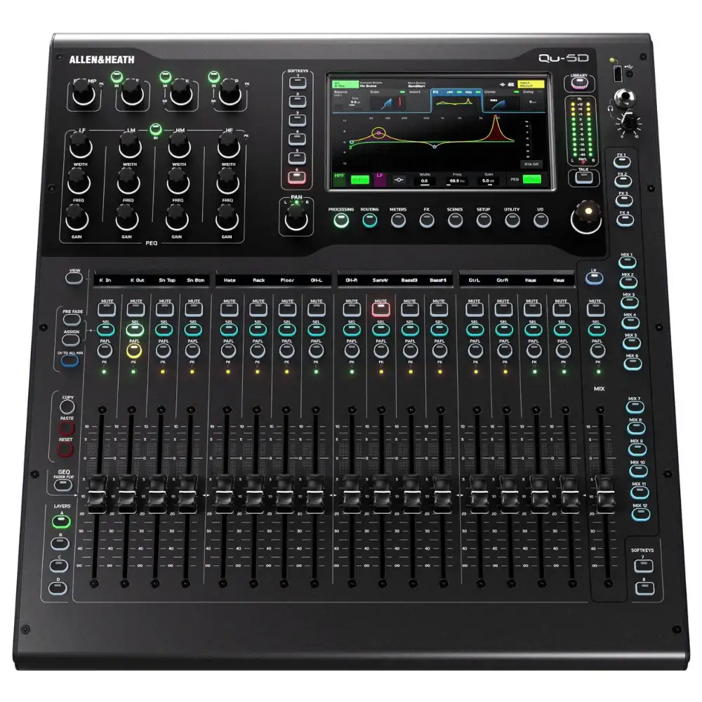 Allen & Heath QU-5D - Allen & Heath - VisionSounds South Africa