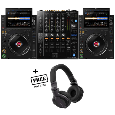 Alpha Theta CDJ3000X & DJM-750MK2 (FREE HDJ-CUE1) - Alpha - VisionSounds South Africa