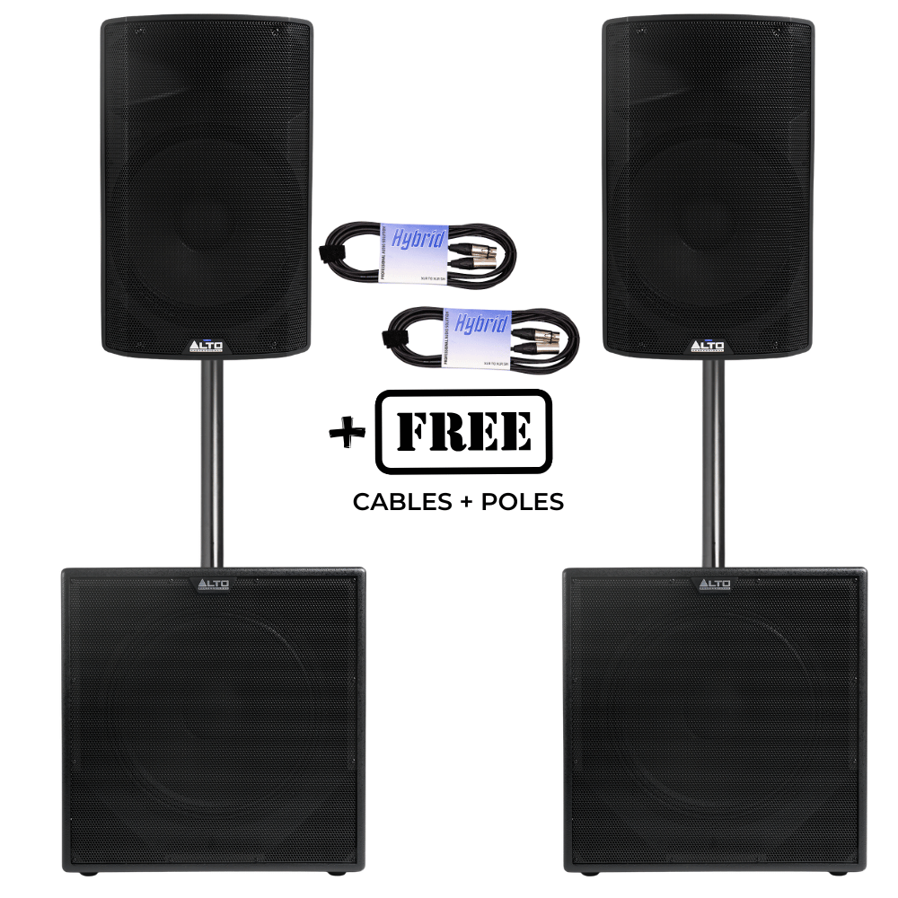 Alto TX415 & TX18S Bundle - Alto - VisionSounds South Africa