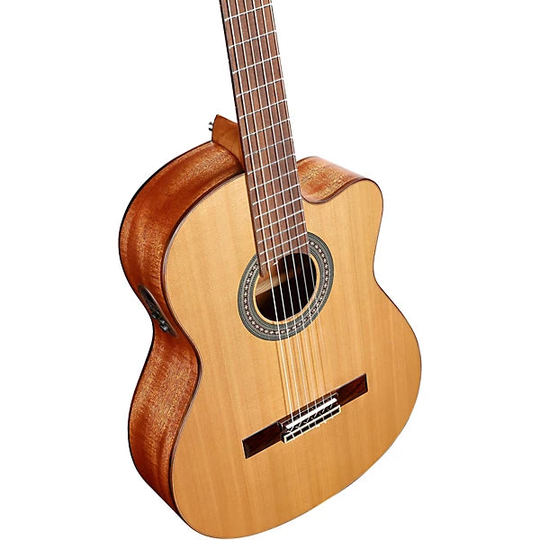 Alvarez AC65CE Artist Series Classical Acoustic-electric Guitar - Natural detail image 2