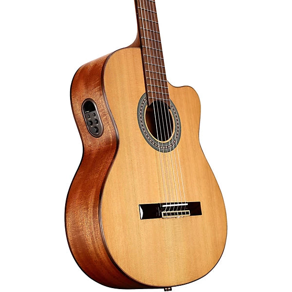 Alvarez AC65CE Artist Series Classical Acoustic-electric Guitar - Natural detail image 3