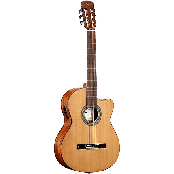 Alvarez AC65CE Artist Series Classical Acoustic-electric Guitar - Natural detail image 4