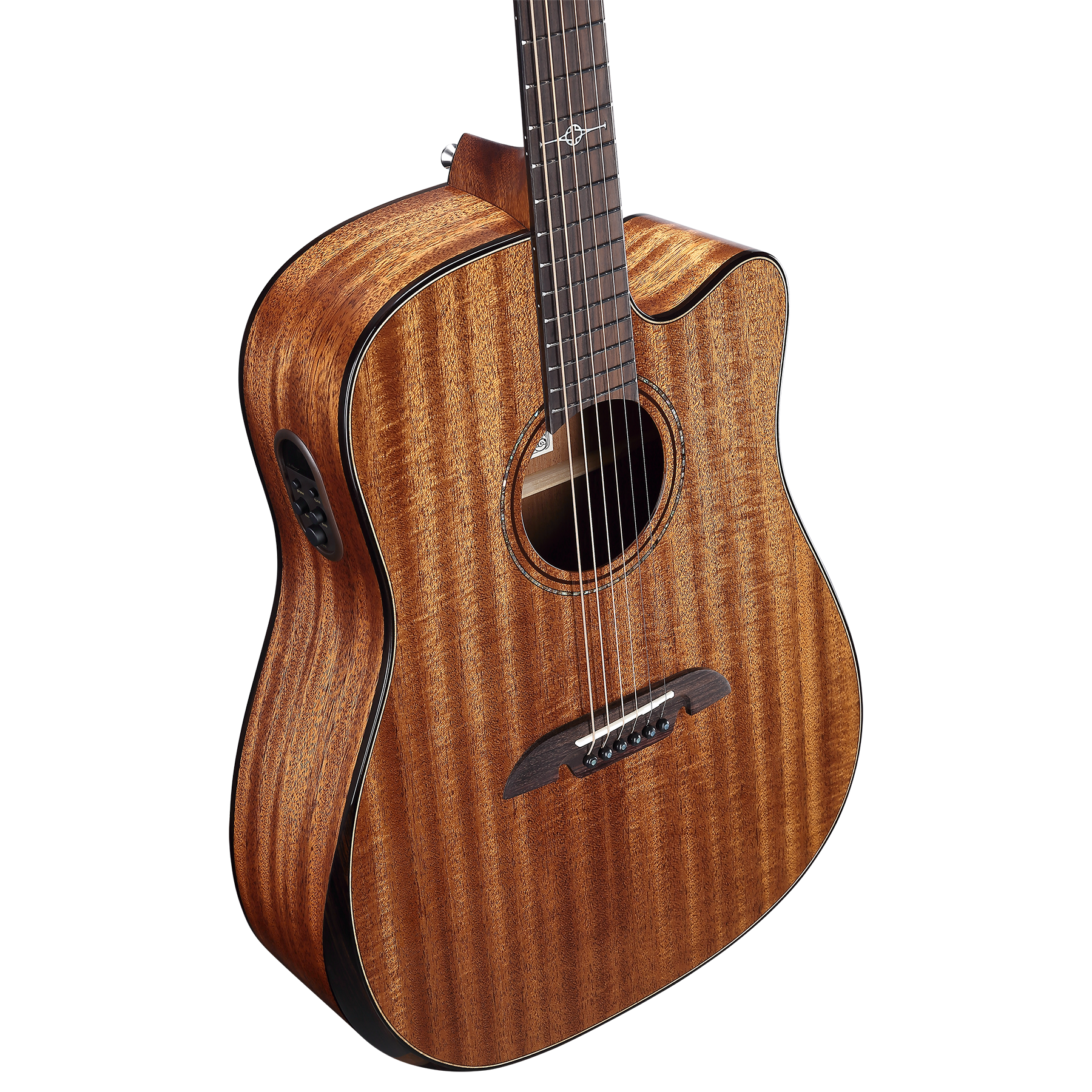 Alvarez AED66ce Armrest Artist Elite Series Acoustic-electric Guitar detail image 8