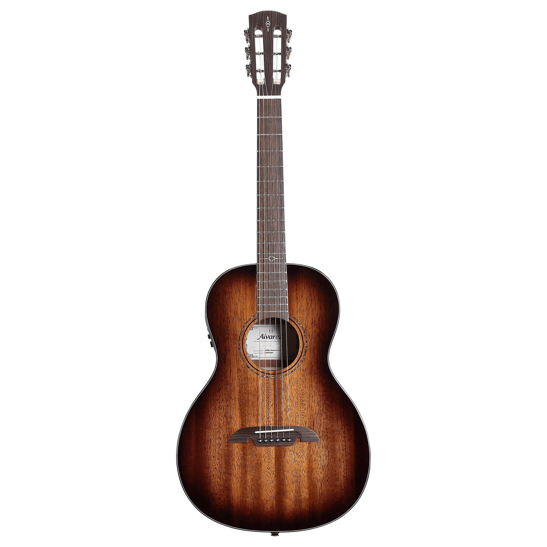 Alvarez AP66e Acoustic-electric Guitar - Shadowburst detail image 2
