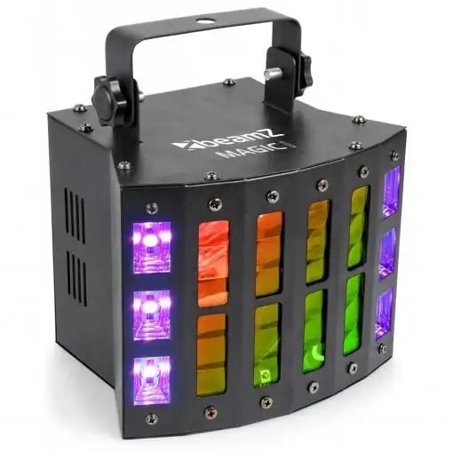 BEAMZ MAGIC1 DERBY WITH STROBE 9x 3W RGBAWUV - BEAMZ - VisionSounds South Africa