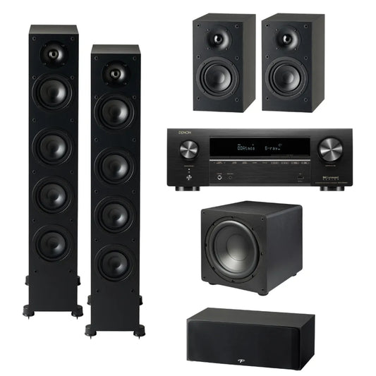 Paradigm Monitor SE Home Theater Bundle with Denon AVR-X1800H - Paradigm