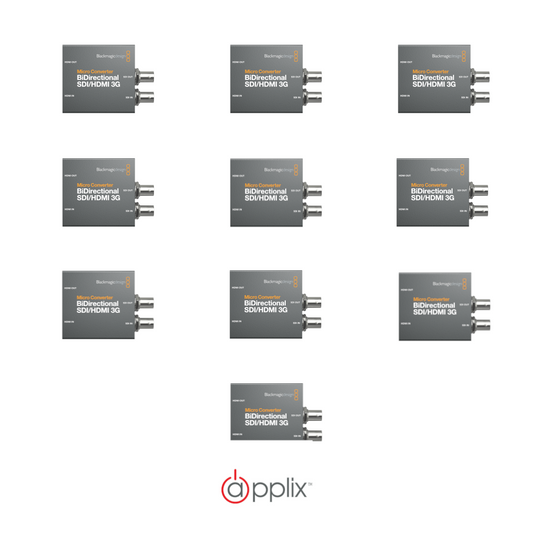 Blackmagic Design Micro Converter Bi-Directional 3G x 10 Bundle product image