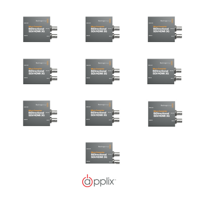Blackmagic Design Micro Converter Bi-Directional 3G x 10 Bundle product image