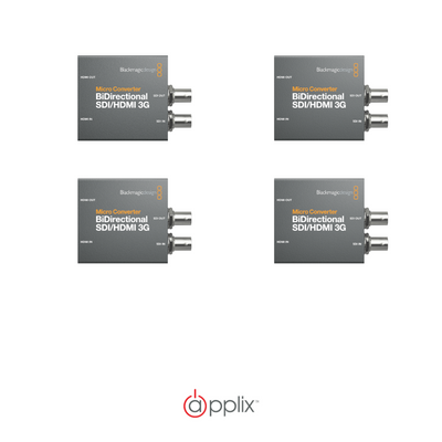 Blackmagic Design Micro Converter Bi-Directional 3G x 4 Bundle product image