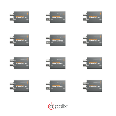 Blackmagic Design Micro Converter HDMI to SDI 3G x 12 Bundle product image