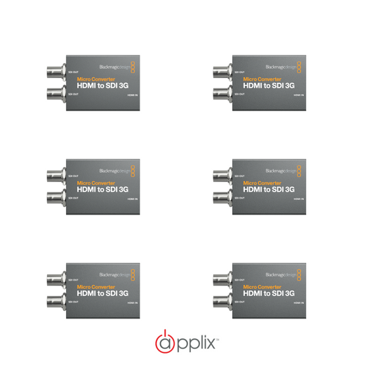 Blackmagic Design Micro Converter HDMI to SDI 3G x 6 Bundle product image