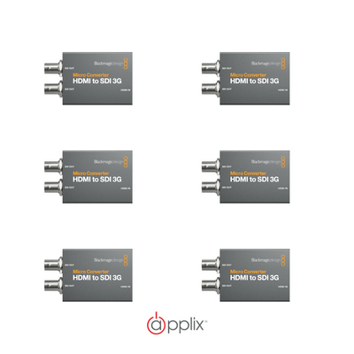 Blackmagic Design Micro Converter HDMI to SDI 3G x 6 Bundle product image