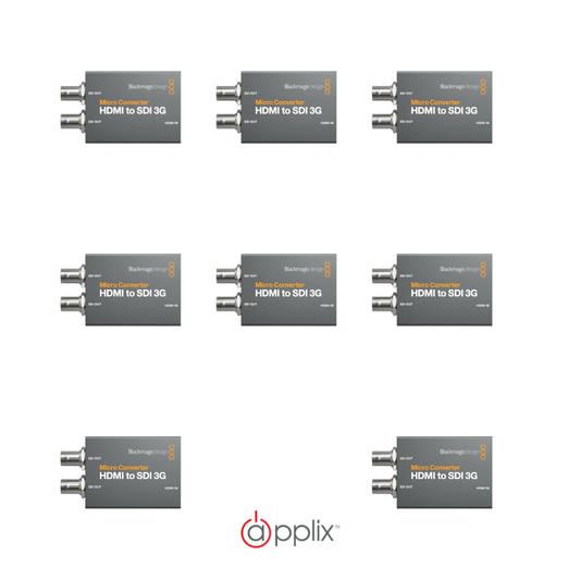 Blackmagic Design Micro Converter HDMI to SDI 3G x 8 Bundle product image